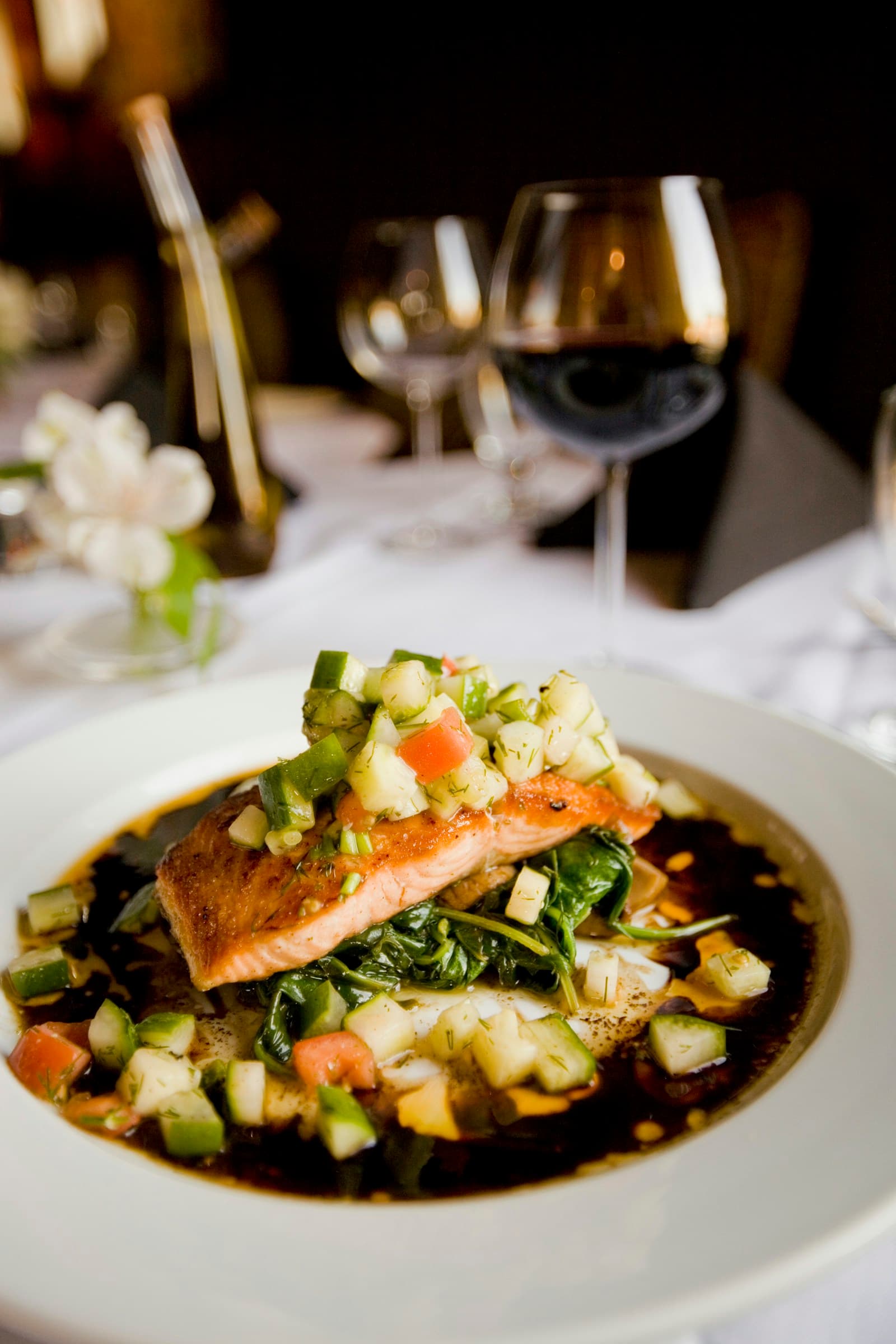Grilled Atlantic Salmon
